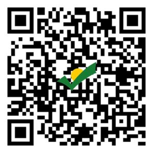 QR code to leave us a review