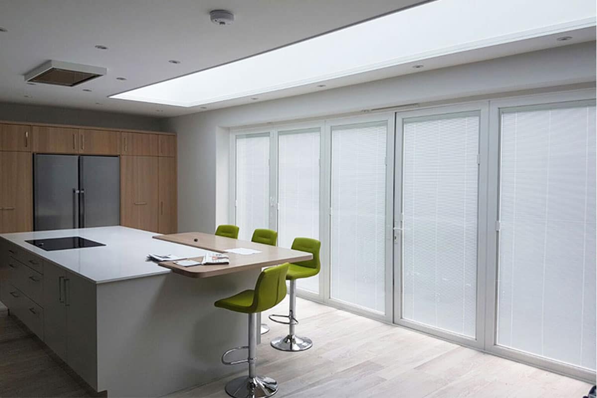 blackout integral blinds or windows and doors